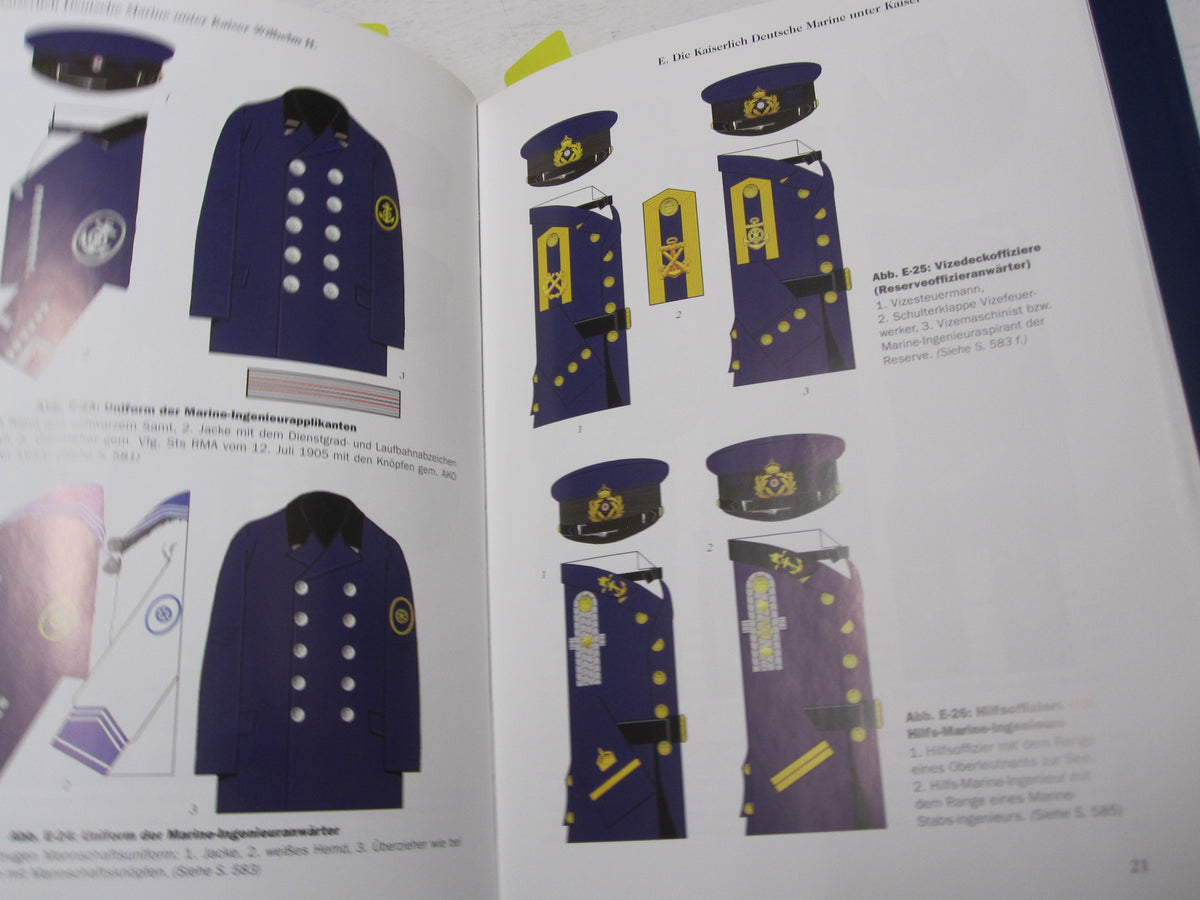 2x Buch die deutschen Marinen 1818 - 1919