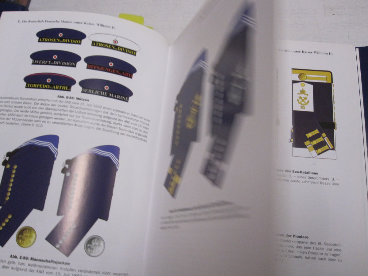 2x Buch die deutschen Marinen 1818 - 1919