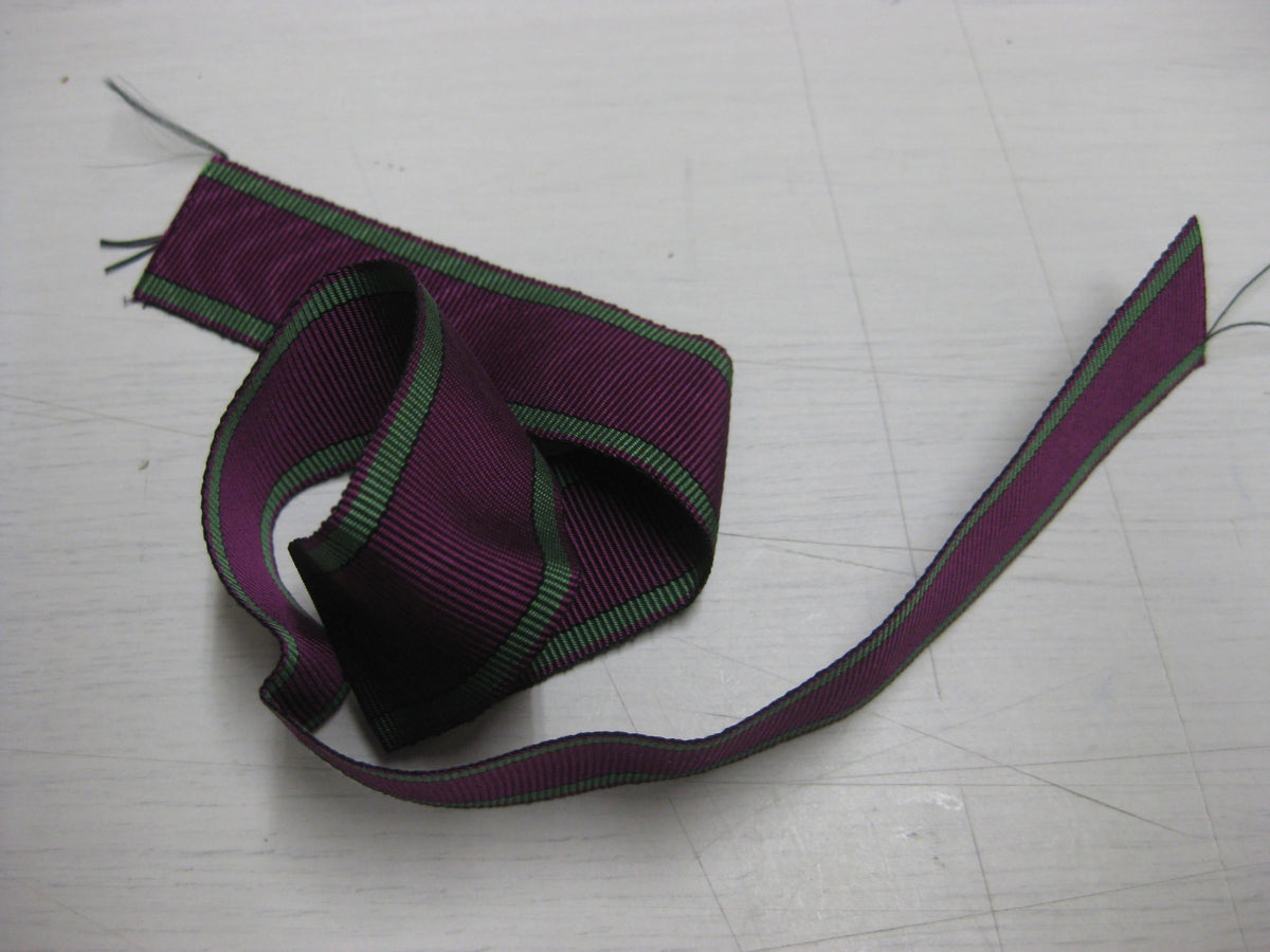 Ordensband UV-negativ Sachsen Ernestinischer Hausorden