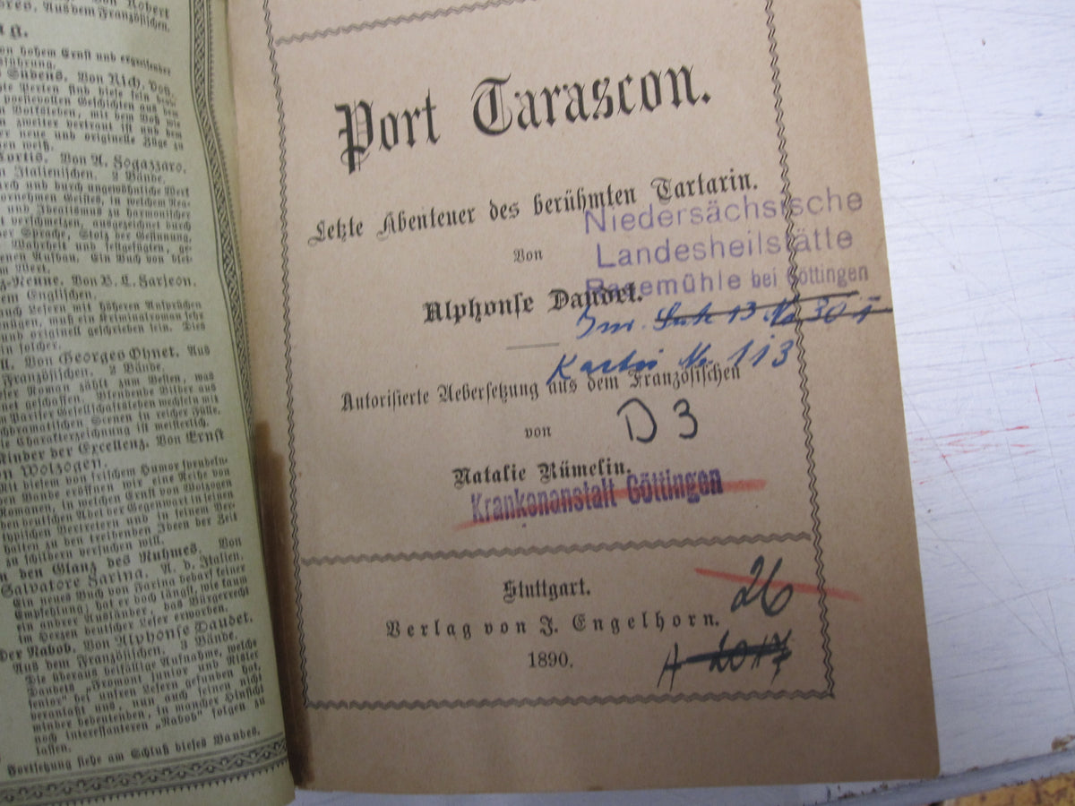 Buch Niedersächsische Landesheilstätte  Rasemühle bei Göttingen