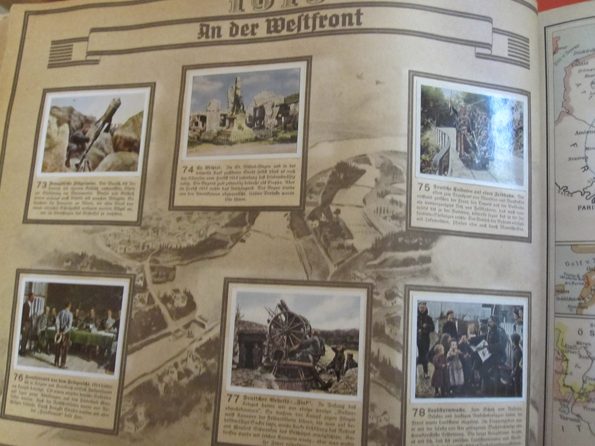Sammelbilderalbum Der Weltkrieg 1914 - 1918