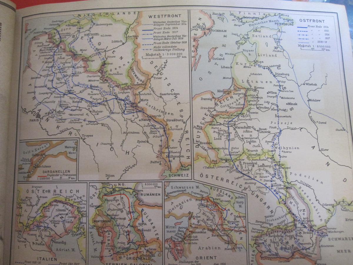 Sammelbilderalbum Der Weltkrieg 1914 - 1918