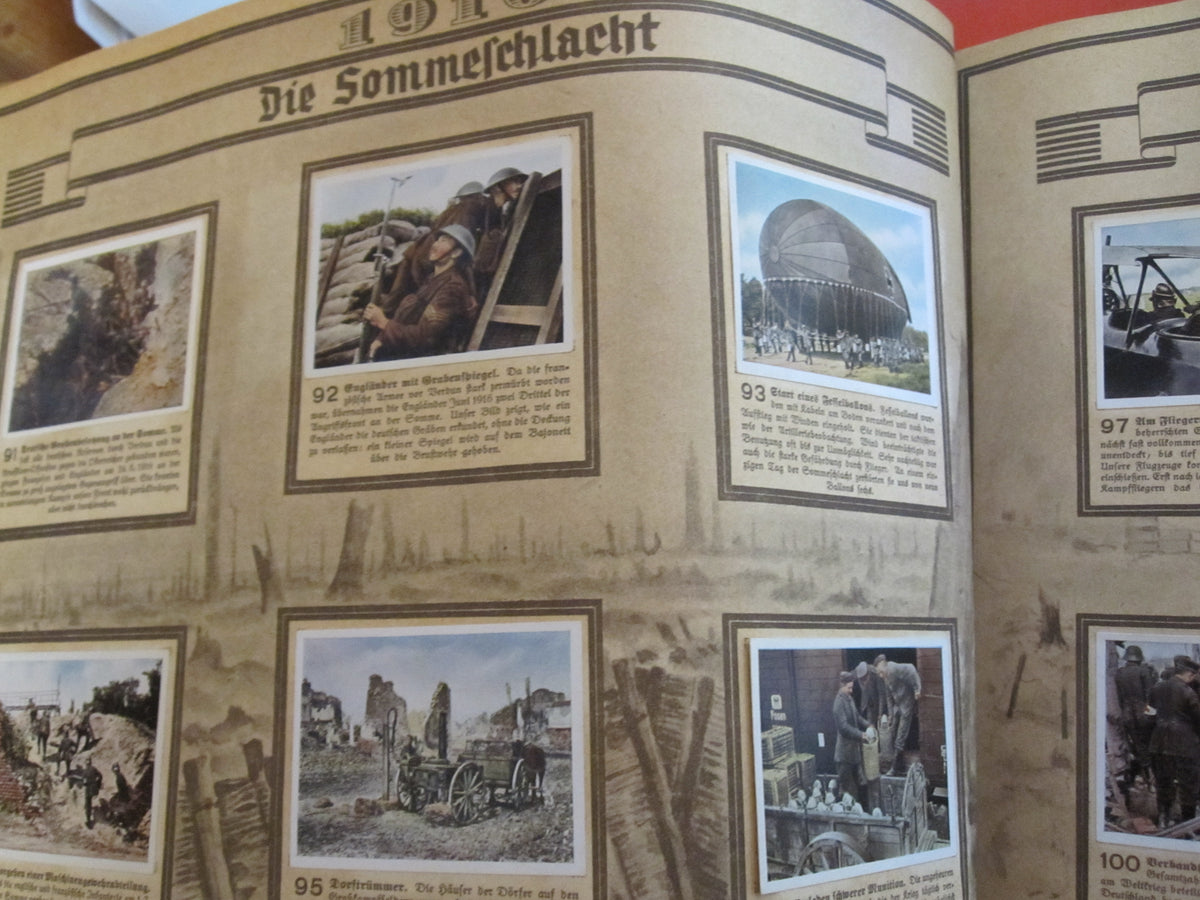 Sammelbilderalbum Der Weltkrieg 1914 - 1918