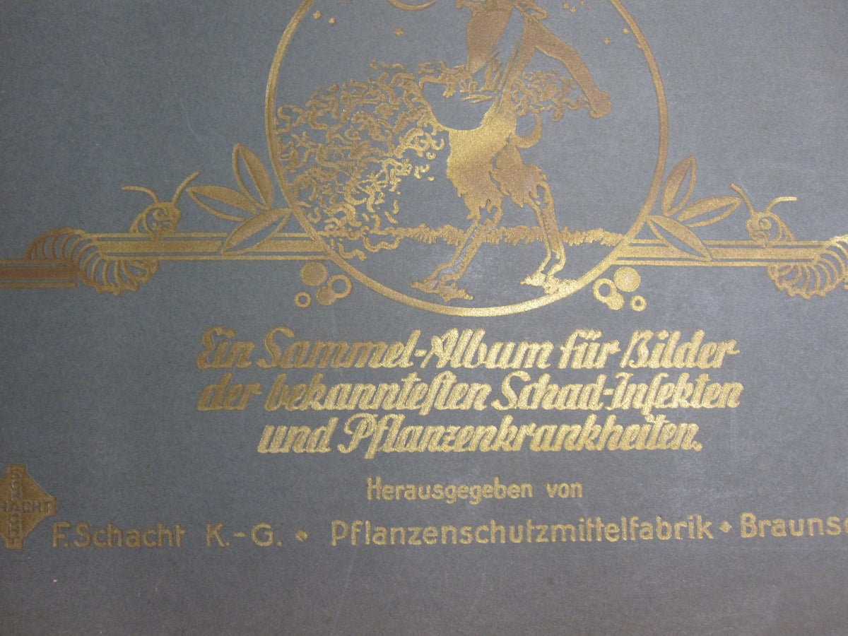 Sammelbilderalbum  Unsere Garten Schädlinge Braunschweig