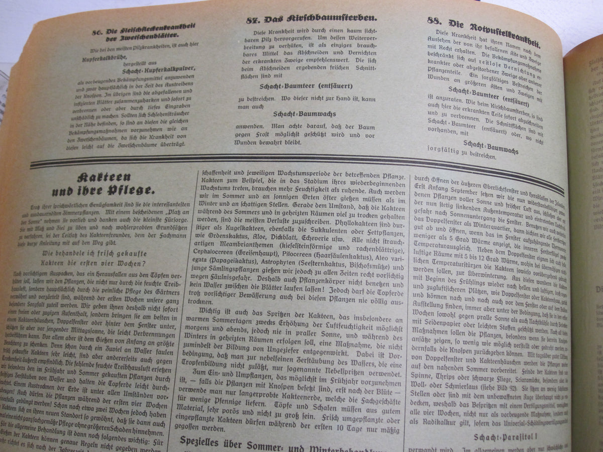 Sammelbilderalbum  Unsere Garten Schädlinge Braunschweig