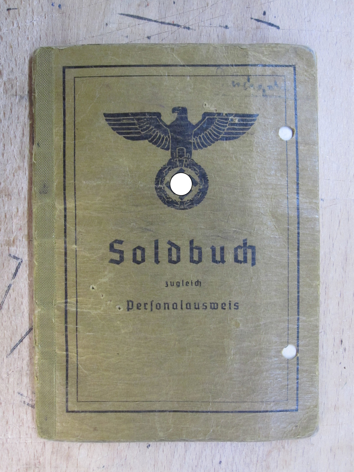 H.W.  -  -   Soldbuch Wehrmacht Heer Schwäbisch-Gmünd