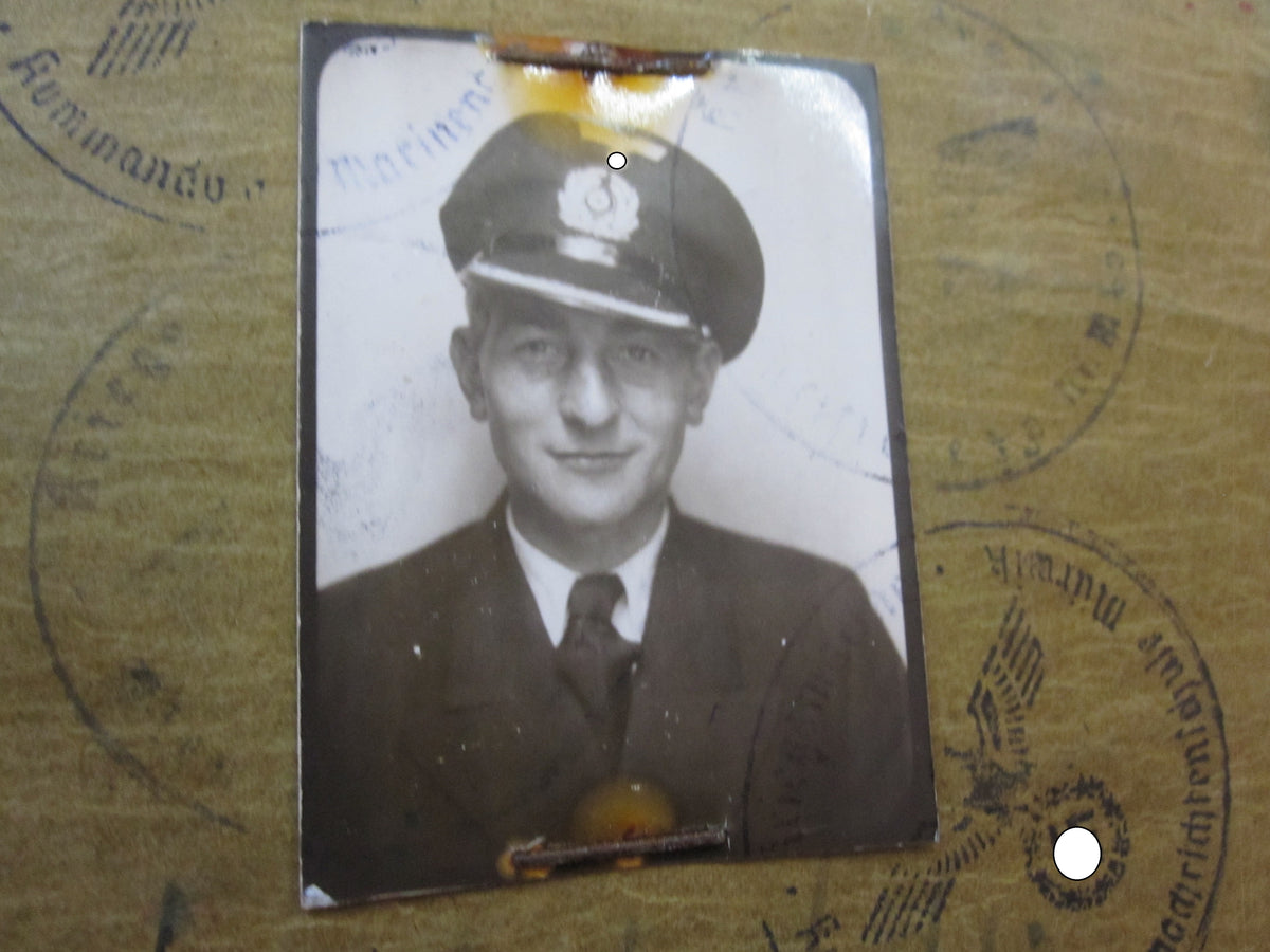 H.W.   Soldbuch Kriegsmarine Kapitänleutnant U-Bootwaffe