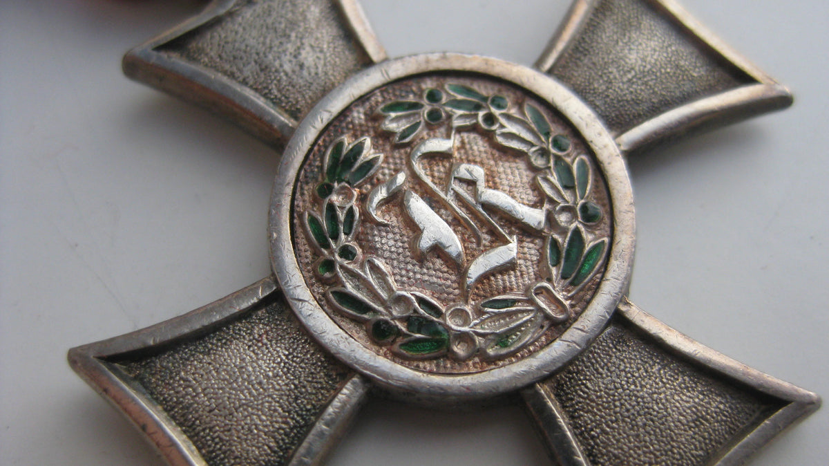 H.W.   -  - Königreich Württemberg Dienstehrenzeichen 2.Klasse 1874 - 1891