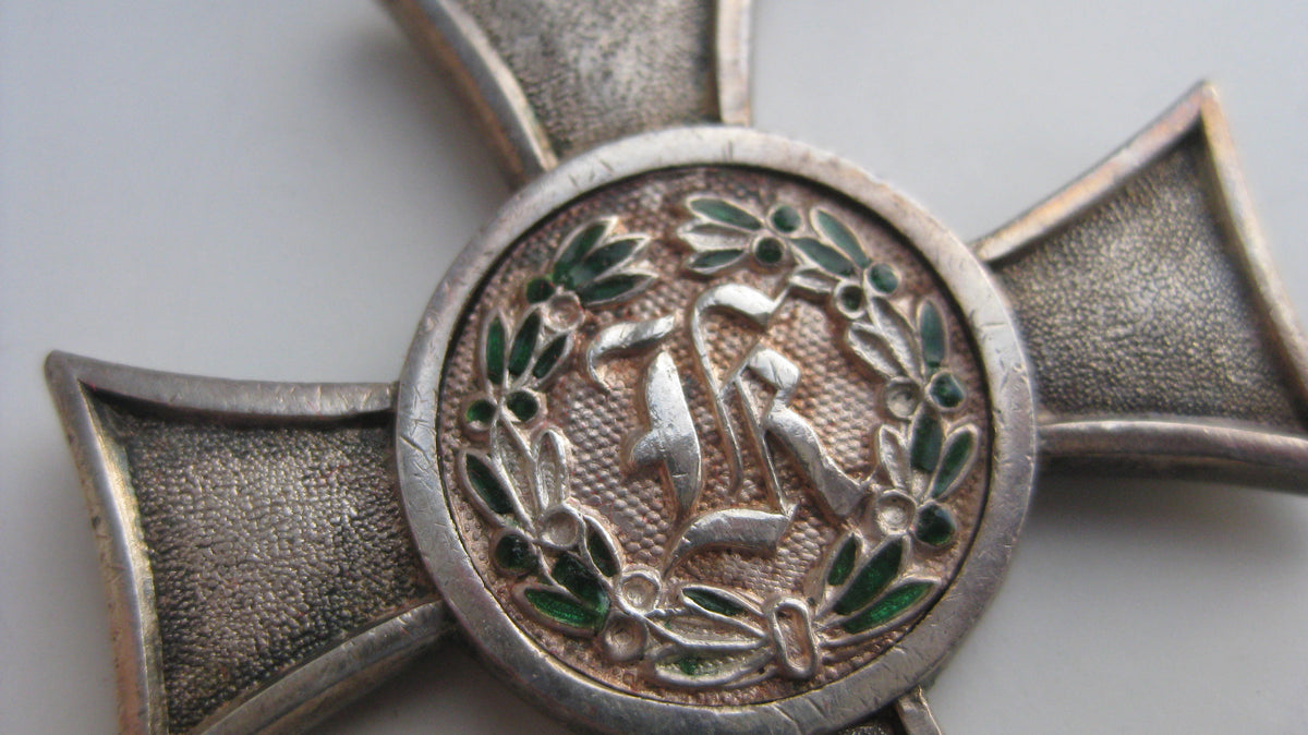 H.W.   -  - Königreich Württemberg Dienstehrenzeichen 2.Klasse 1874 - 1891