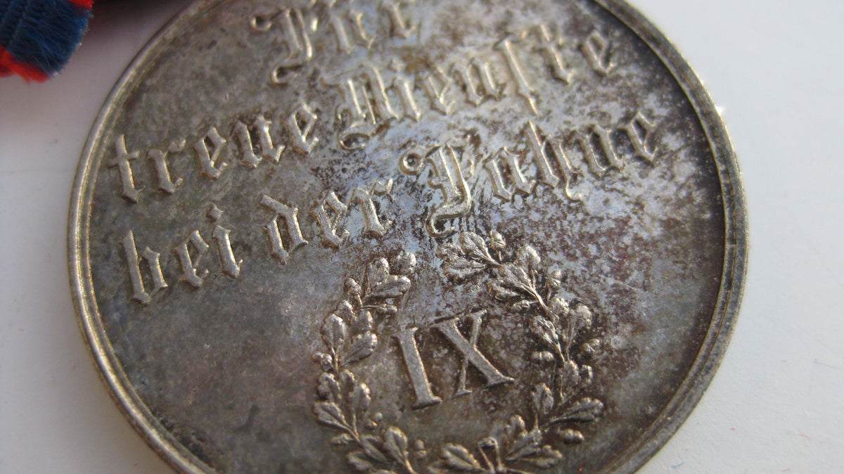 H.W.   Königreich Württemberg Dienstauszeichnung Ehrenzeichen 1913