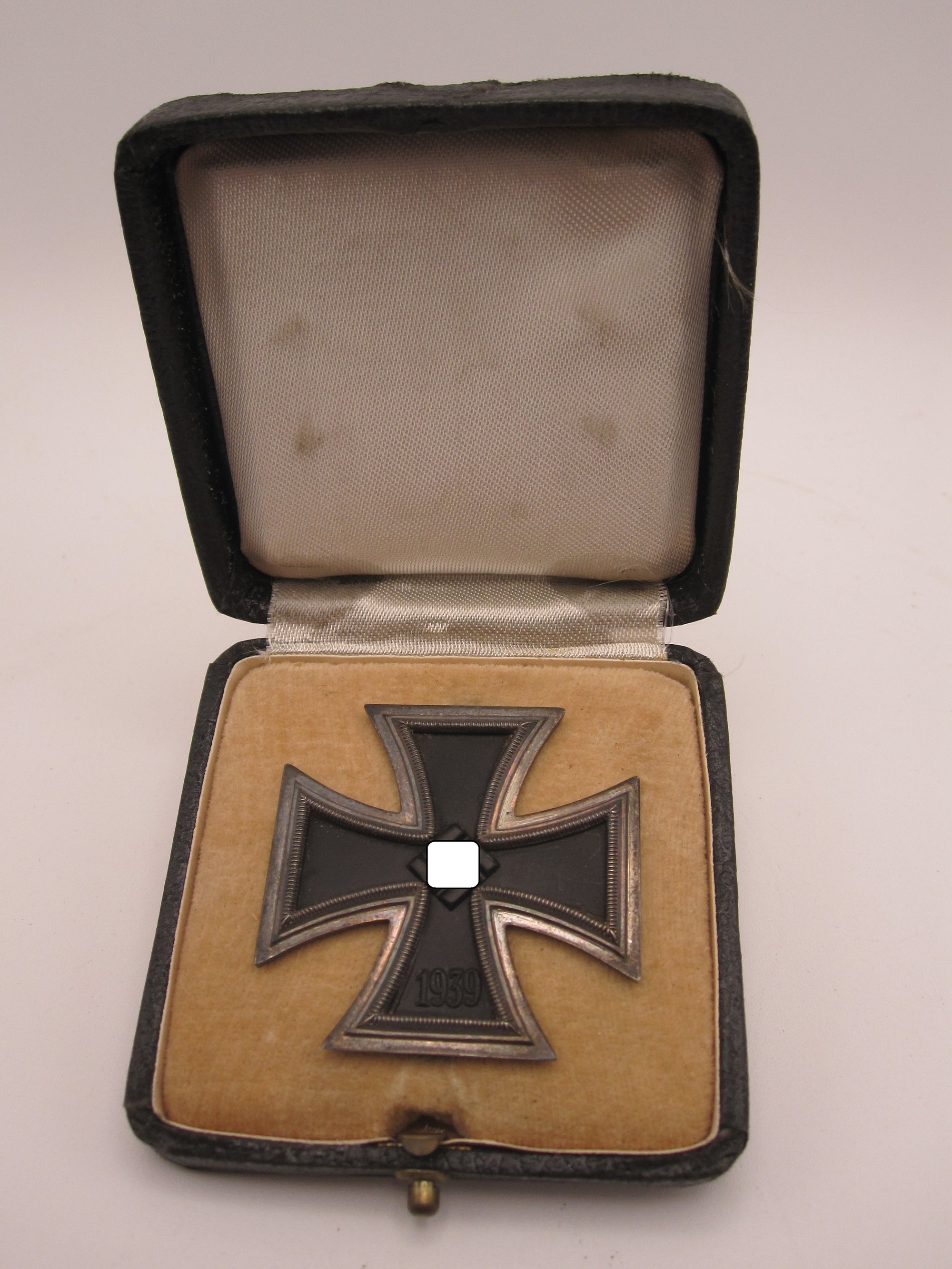 Eisernes Kreuz 1.Klasse 1939 (EK1/39) im Verleihungsetui