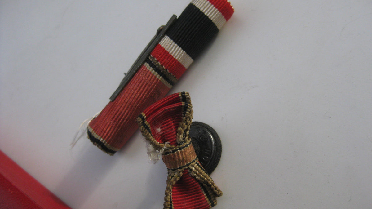 Anschlußmedaille 13.März 1938 / Österreichmedaille im Verleihungsetui