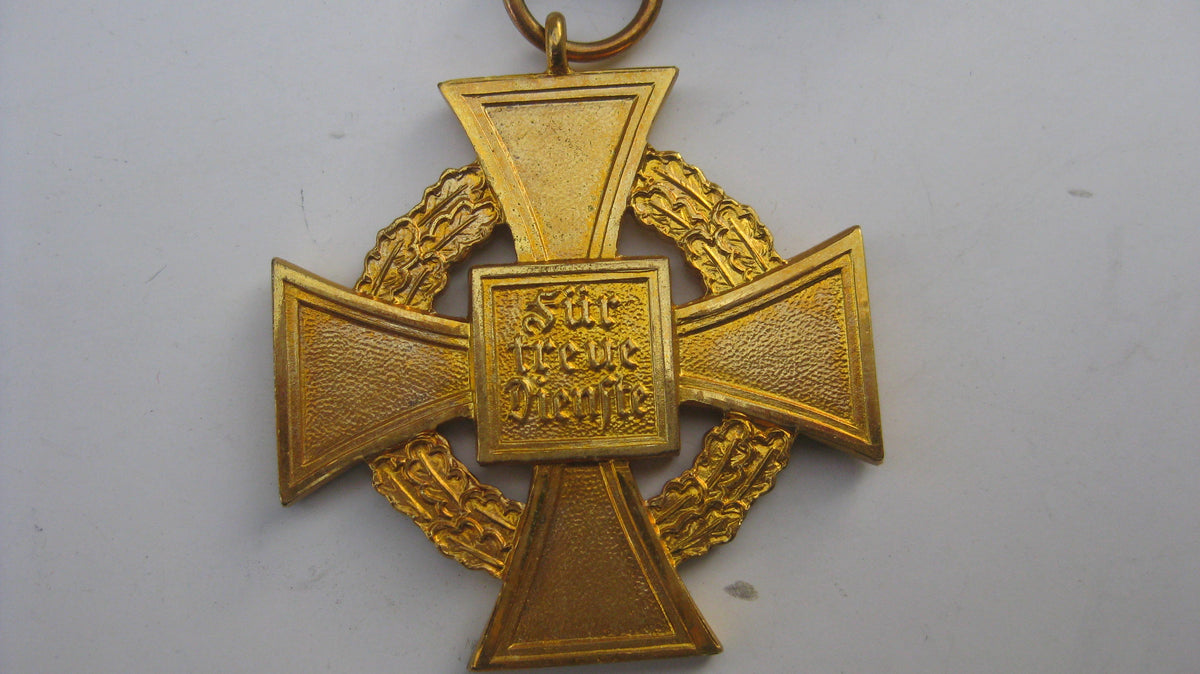 Treudienst-Ehrenzeichen für 40 Jahre in Verleihungsschachtel