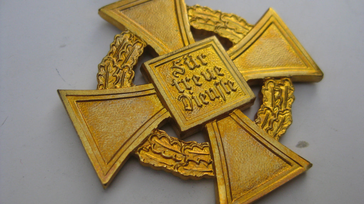 Treudienst-Ehrenzeichen für 40 Jahre in Verleihungsschachtel