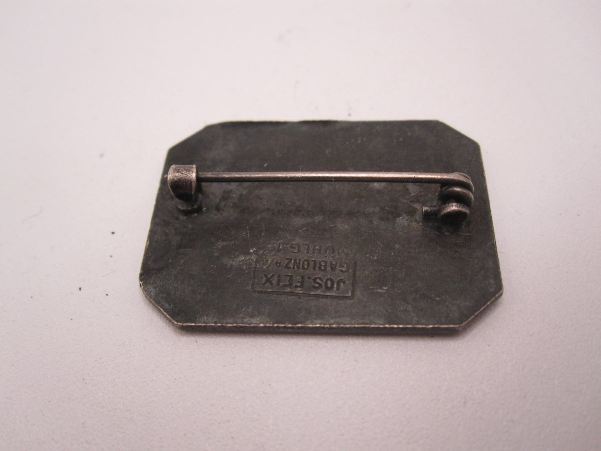 Brosche Abzeichen Gold gab ich für Eisen JAHRHUNDERTFEIER  Besterhaltung