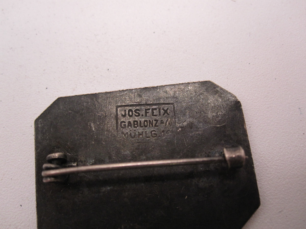 Brosche Abzeichen Gold gab ich für Eisen JAHRHUNDERTFEIER  Besterhaltung