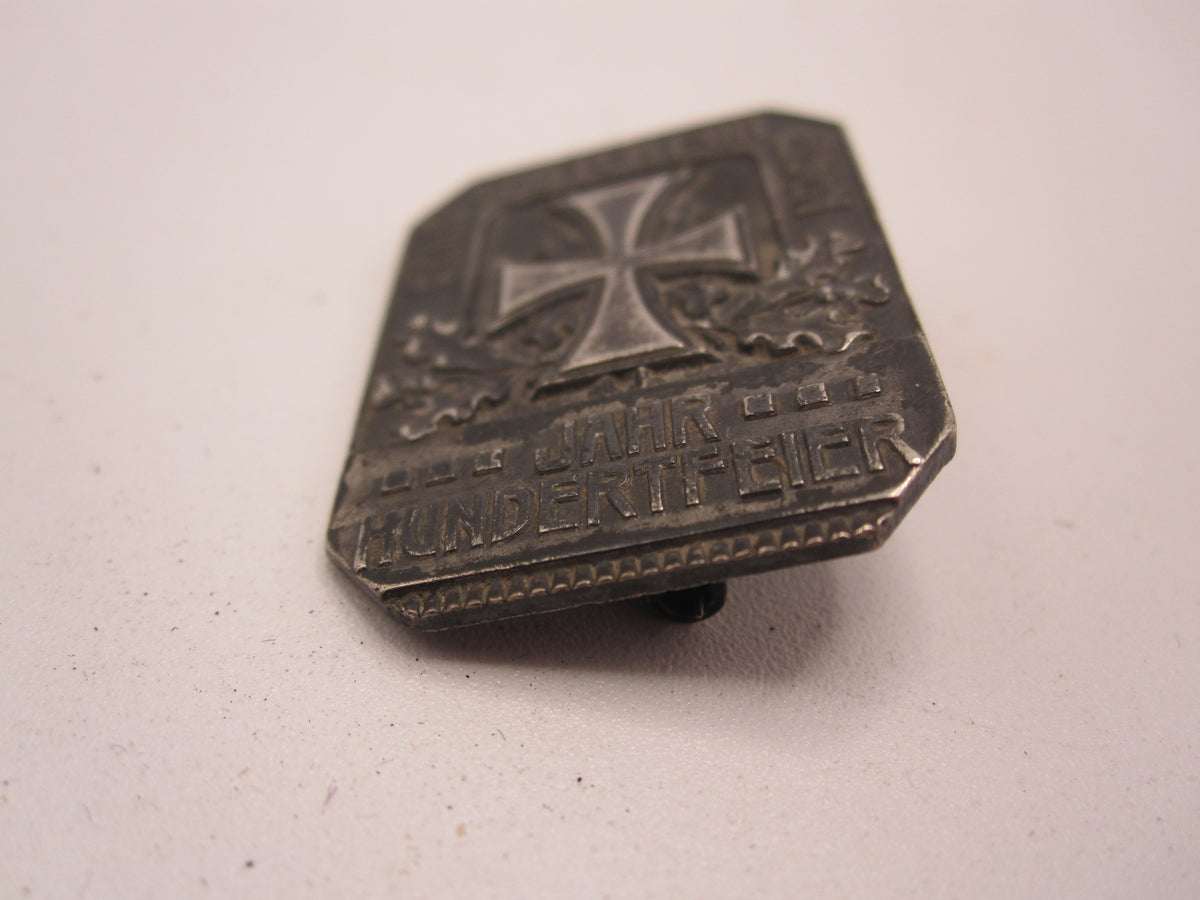 Brosche Abzeichen Gold gab ich für Eisen JAHRHUNDERTFEIER  Besterhaltung