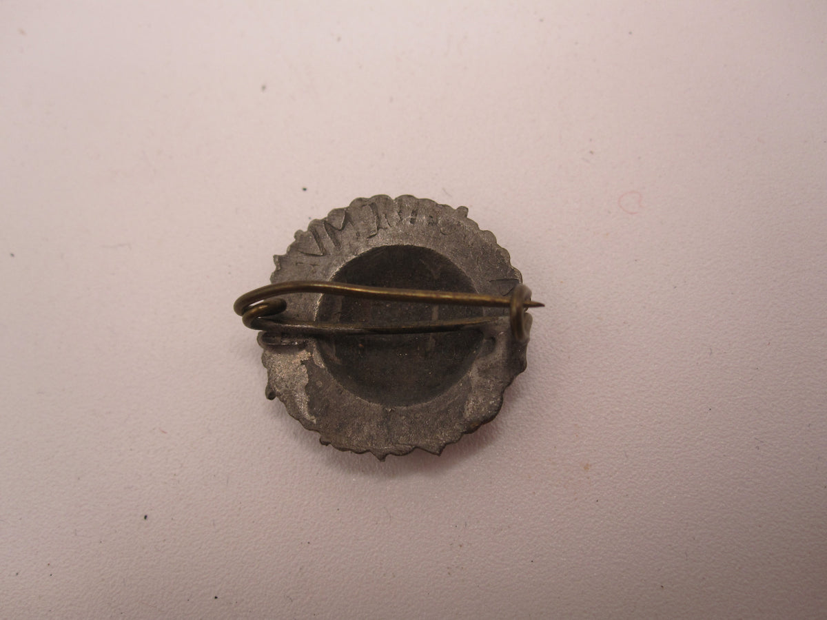 Seltene VARIANTE patriotische Damenbrosche Gold gab ich dem Vaterland 1916