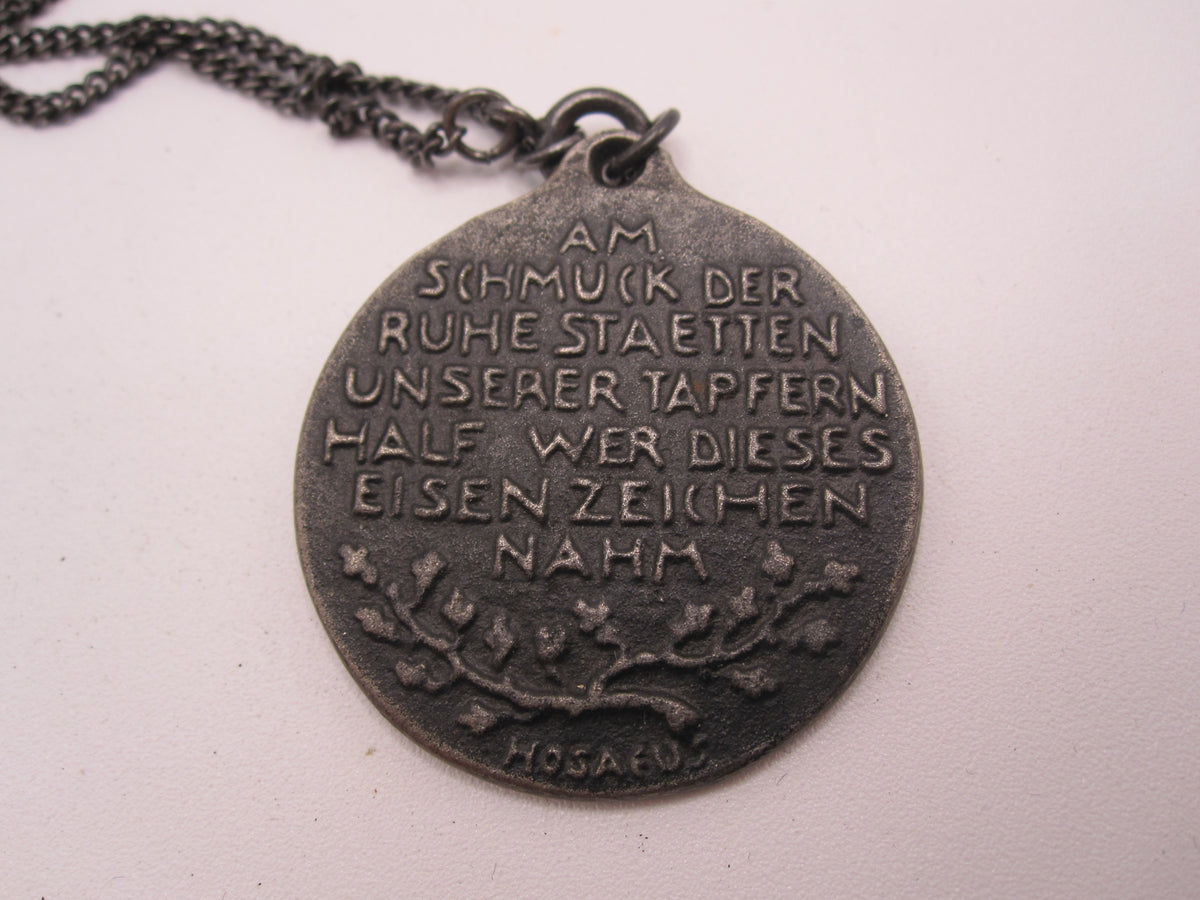 Medaille ich hatt einen Kameraden  Aus EISERNER ZEIT