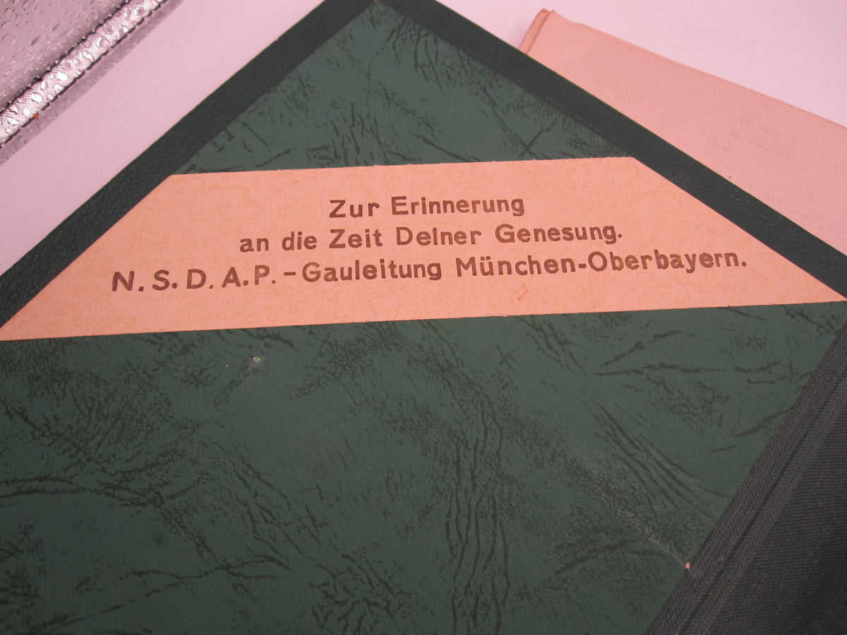 Verleihungsurkunden Luftwaffe Ärmelband Afrika Erdkampfabzeichen Gauleitung NSDAP -  MÜNCHEN etc etc