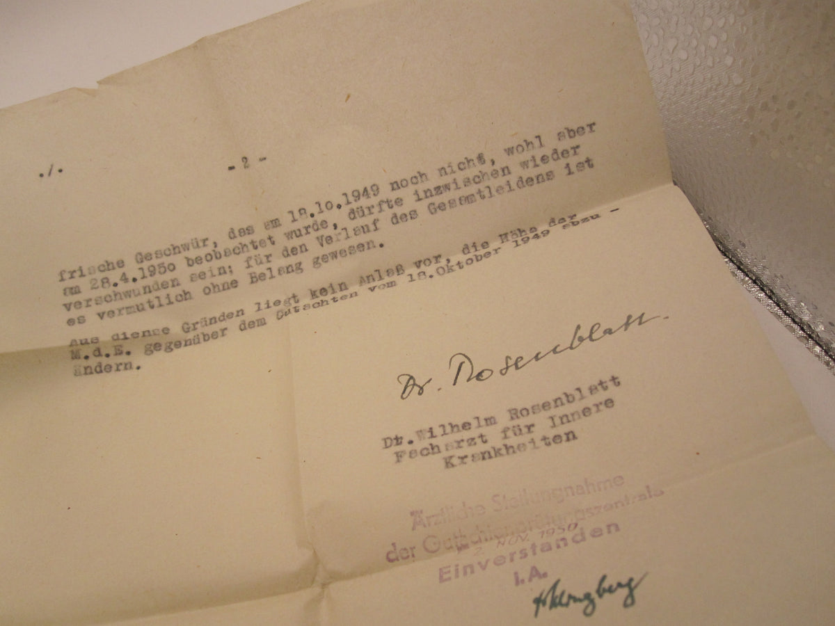 Verleihungsurkunden Luftwaffe Ärmelband Afrika Erdkampfabzeichen Gauleitung NSDAP -  MÜNCHEN etc etc