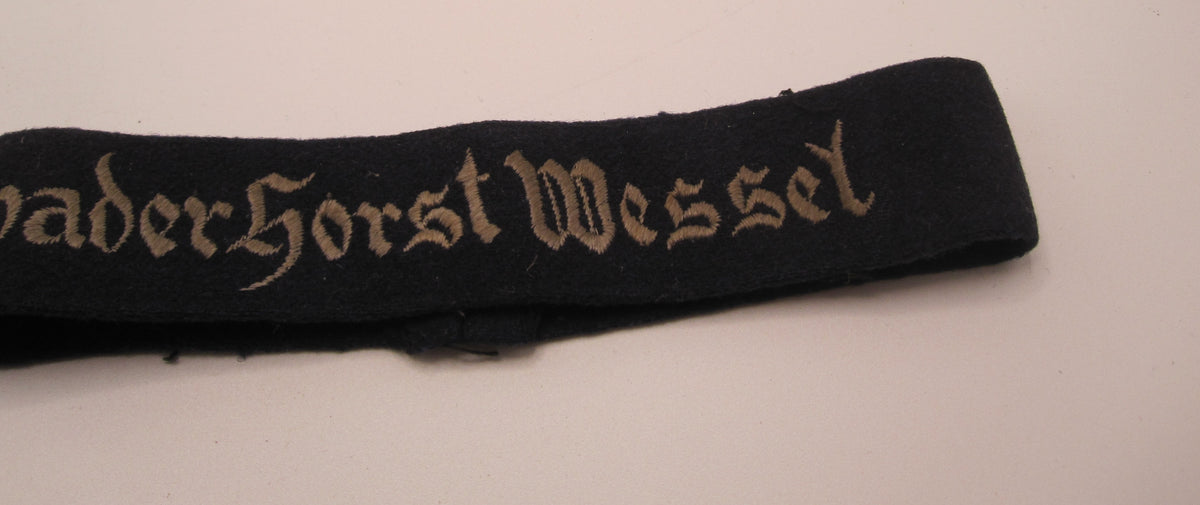 Ärmelband der Luftwaffe Geschwader HORST WESSEL Zerstörergeschwader ZG26 &amp; ZG142