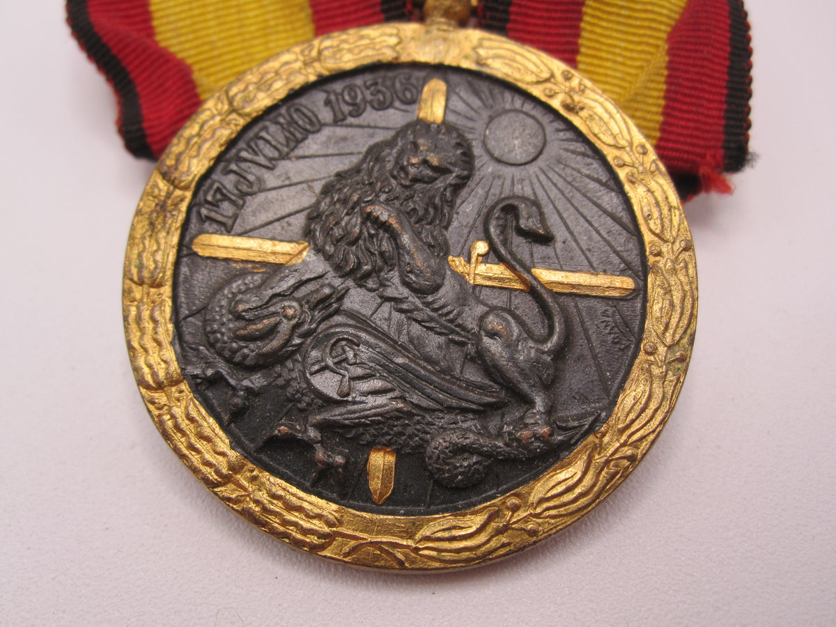 1er Ordensspange spanische Medaille LEGION CONDOR