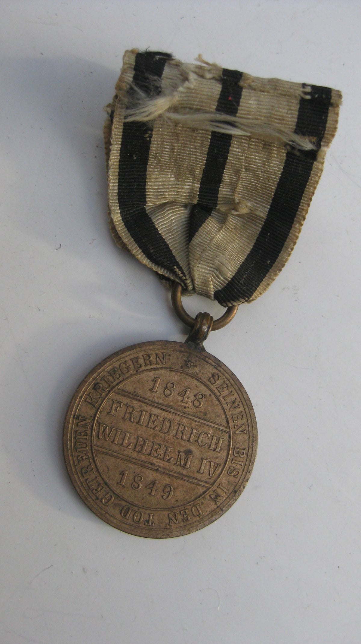 Medaille Hohenzollern 1848 / 1849