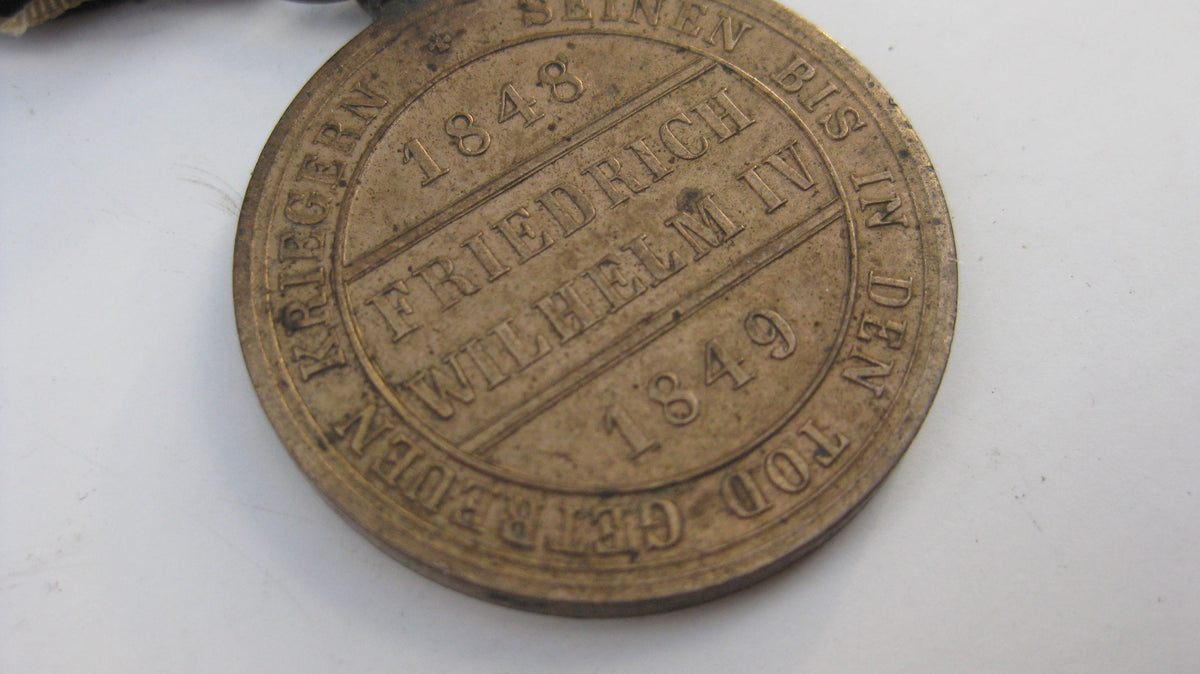 Medaille Hohenzollern 1848 / 1849