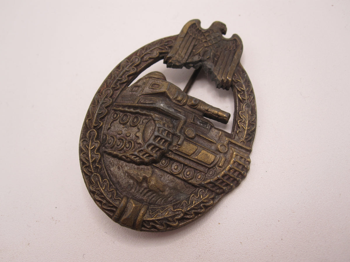 Panzerkampfabzeichen in Bronze Hersteller: Wiedmann
