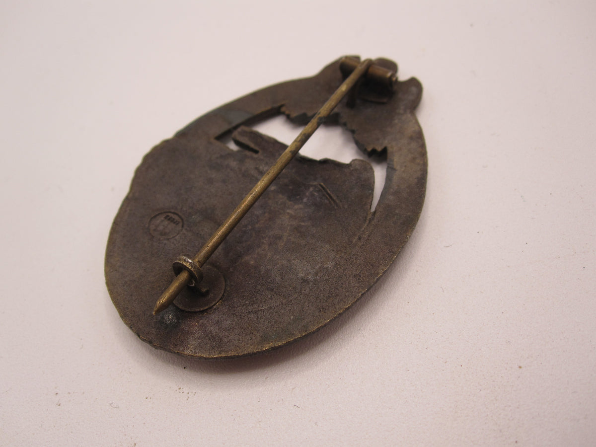 Panzerkampfabzeichen in Bronze Hersteller: Wiedmann