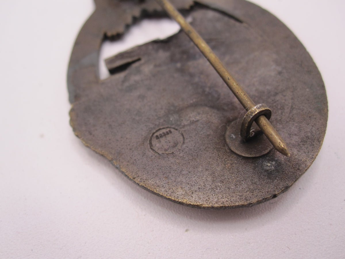 Panzerkampfabzeichen in Bronze Hersteller: Wiedmann