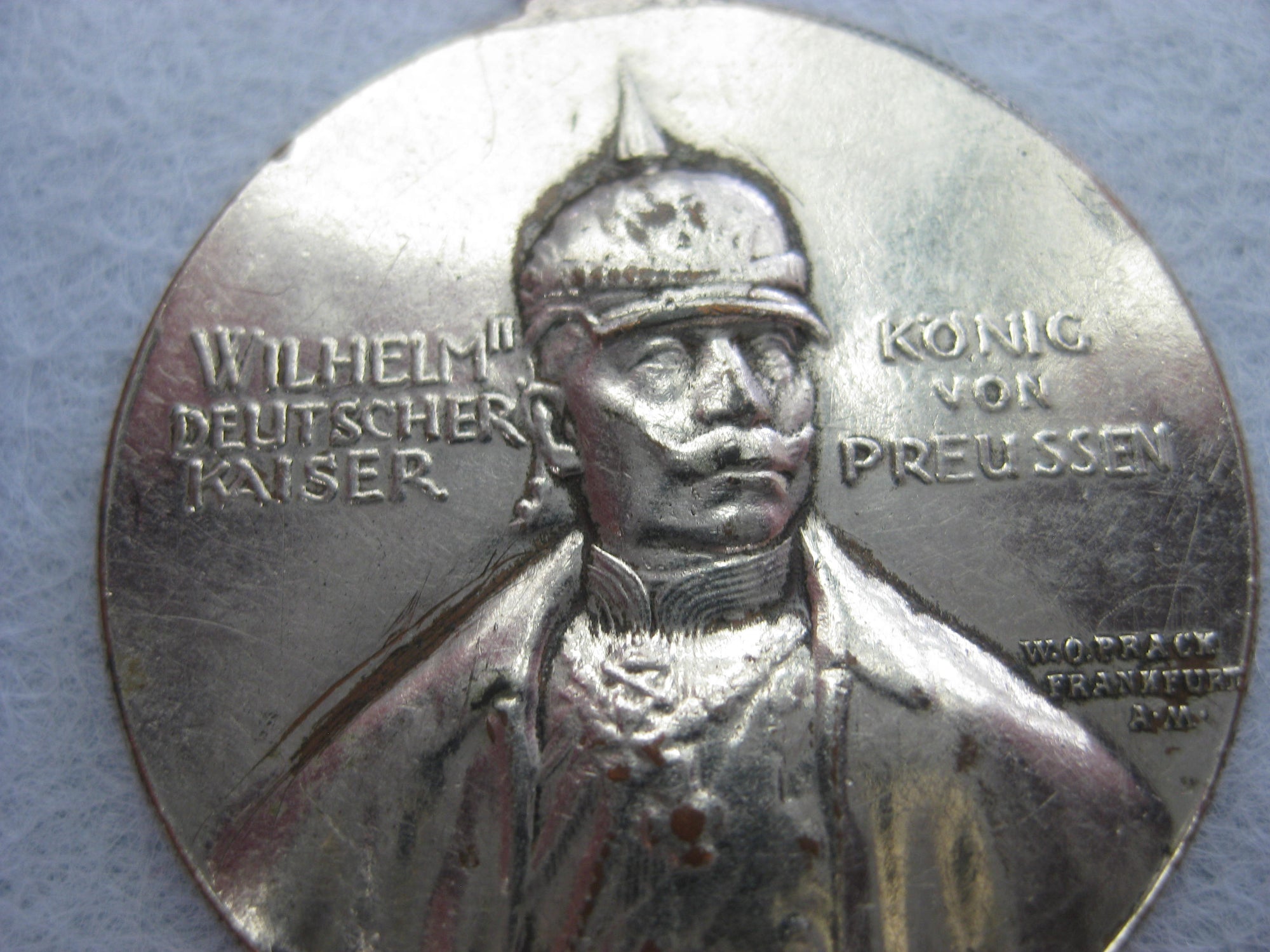 Medaille Wilhelm II. Preußen König Kaiser von Deutschland  Posen 1910