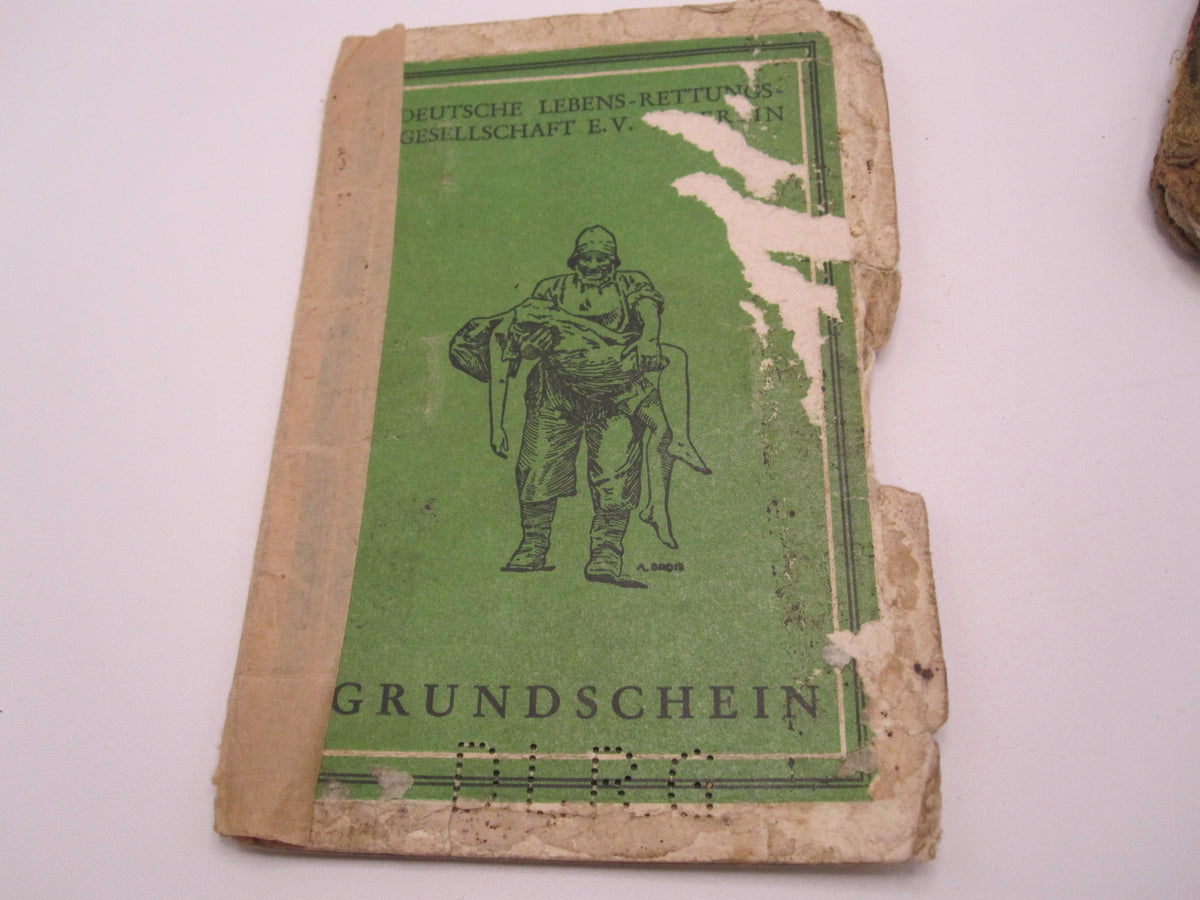 Soldbuch Panzerkampfabzeichen Bischofsburg / Meiningen
