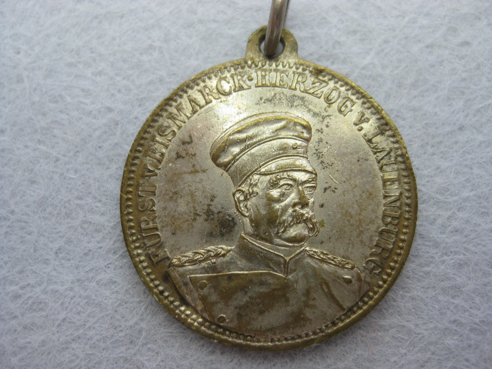 Medaille Fürst Bismarck Herzog von Lauenburg zur 80. Geburtstagsfeier