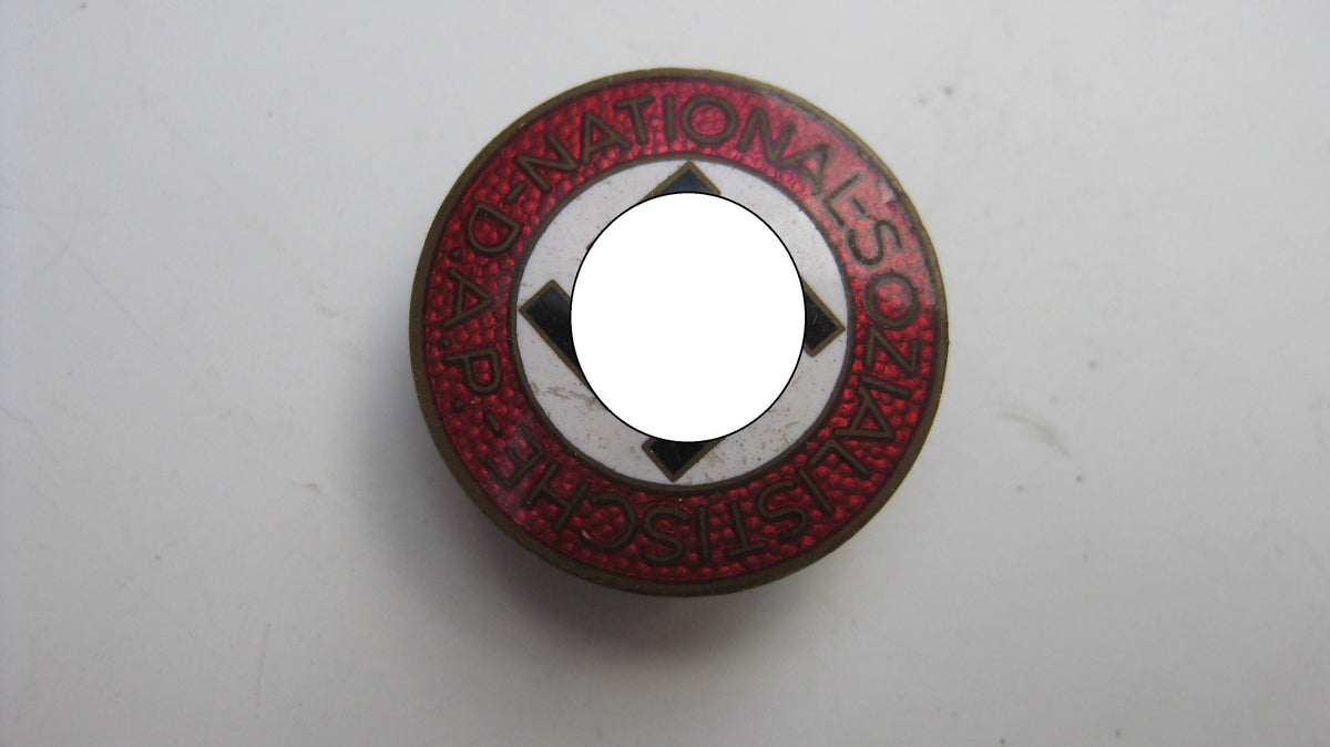 NSDAP Parteiabzeichen M1/72  Hersteller: Fritz Zimmermann in Stuttgart