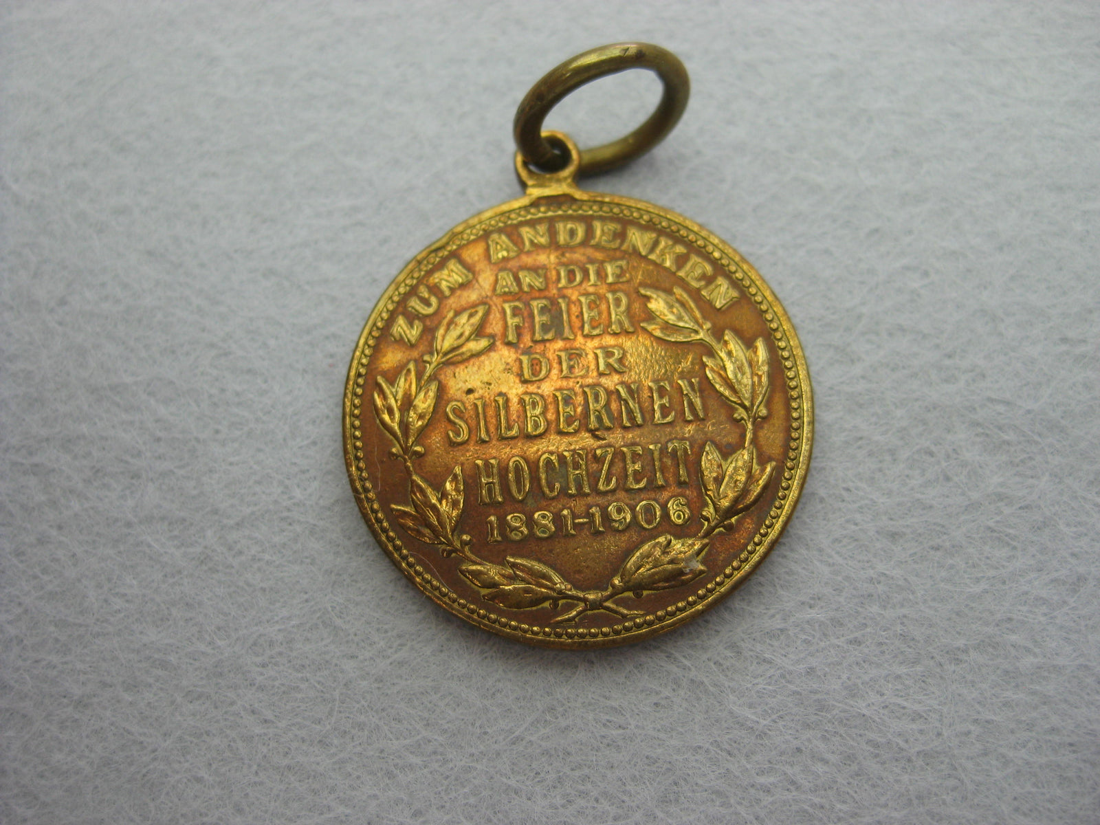 Medaille Silberhochzeit 1881 - 1906 Preußen
