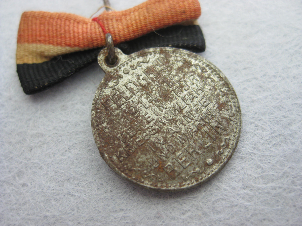 Medaille Preußen Deutschland 1.Weltkrieg Patriotika