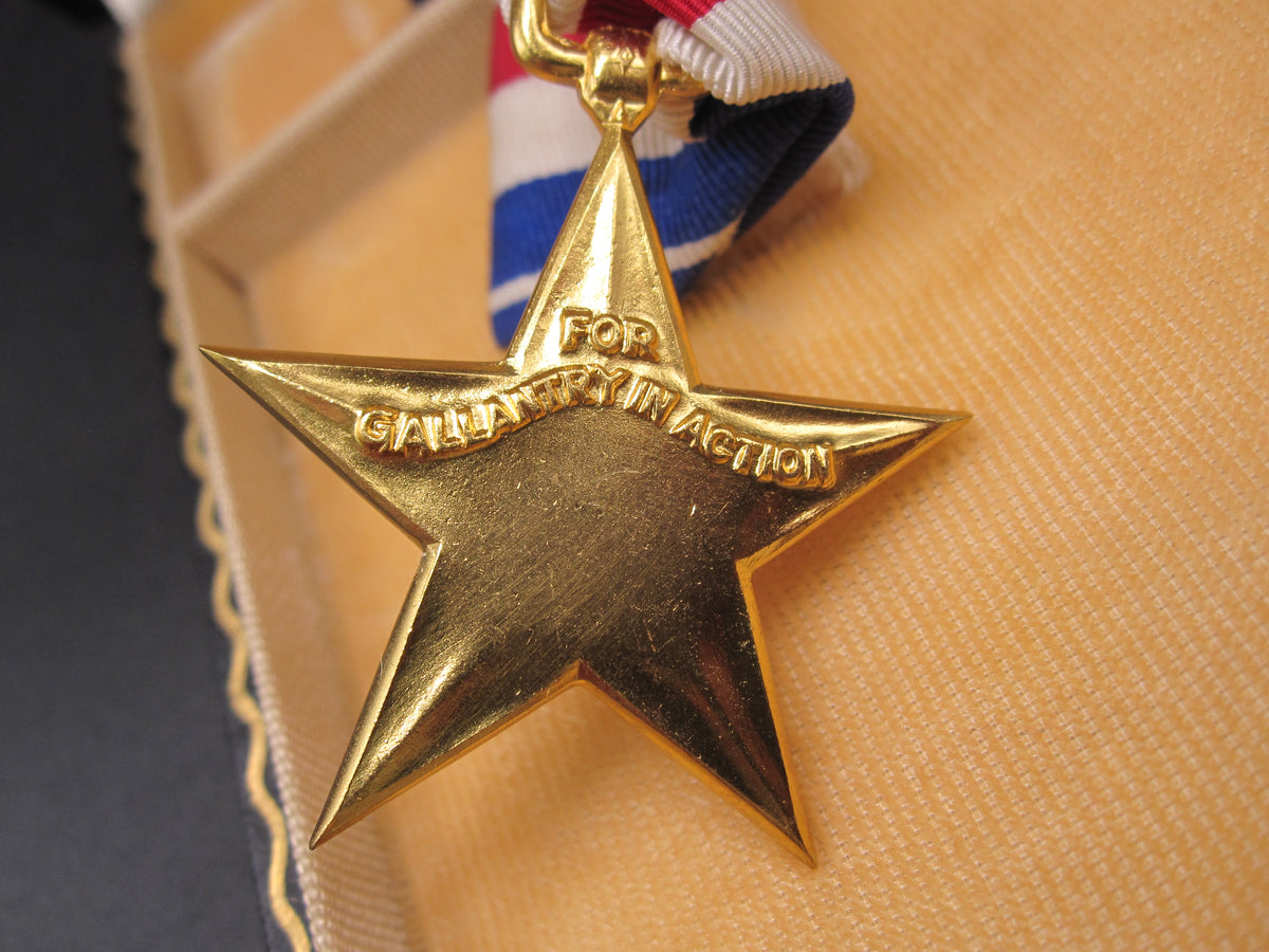 H.W.  - -  Orden USA Medaille Silver Star Medal
