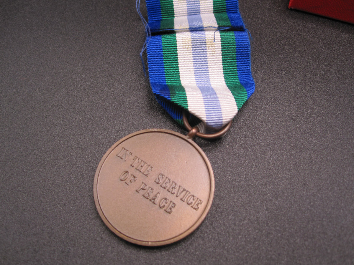 H.W.  - -   NATO Einsatzmedaille Bundeswehr Georgien UNOMIG