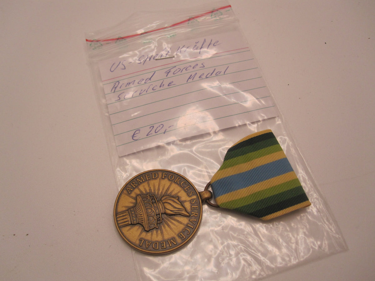 H.W.  - -   USA  Armed forces Service Medal