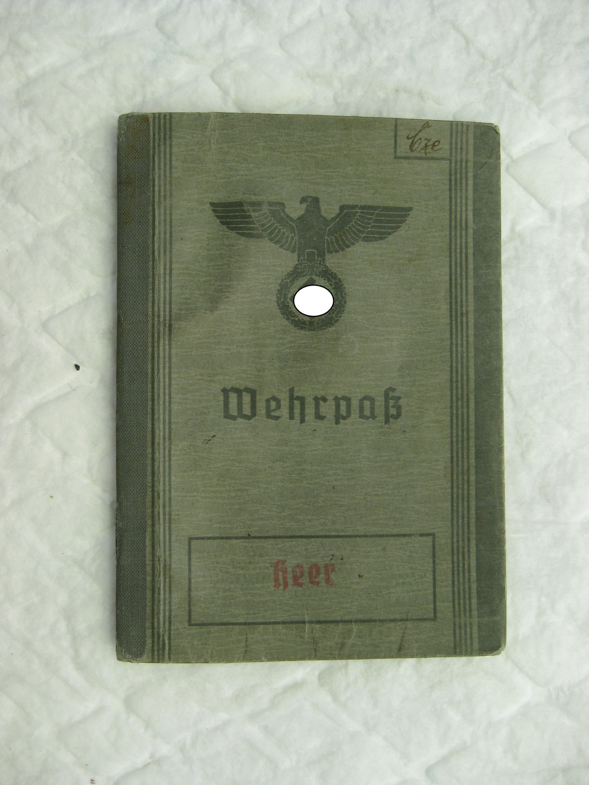 Wehrpaß / Soldbuch Wehrmacht FREIE STADT DANZIG 1.September 1939 Teilnehmer der 1. Angrifswelle!!! WESTERPLATTE SS-Heimwehr