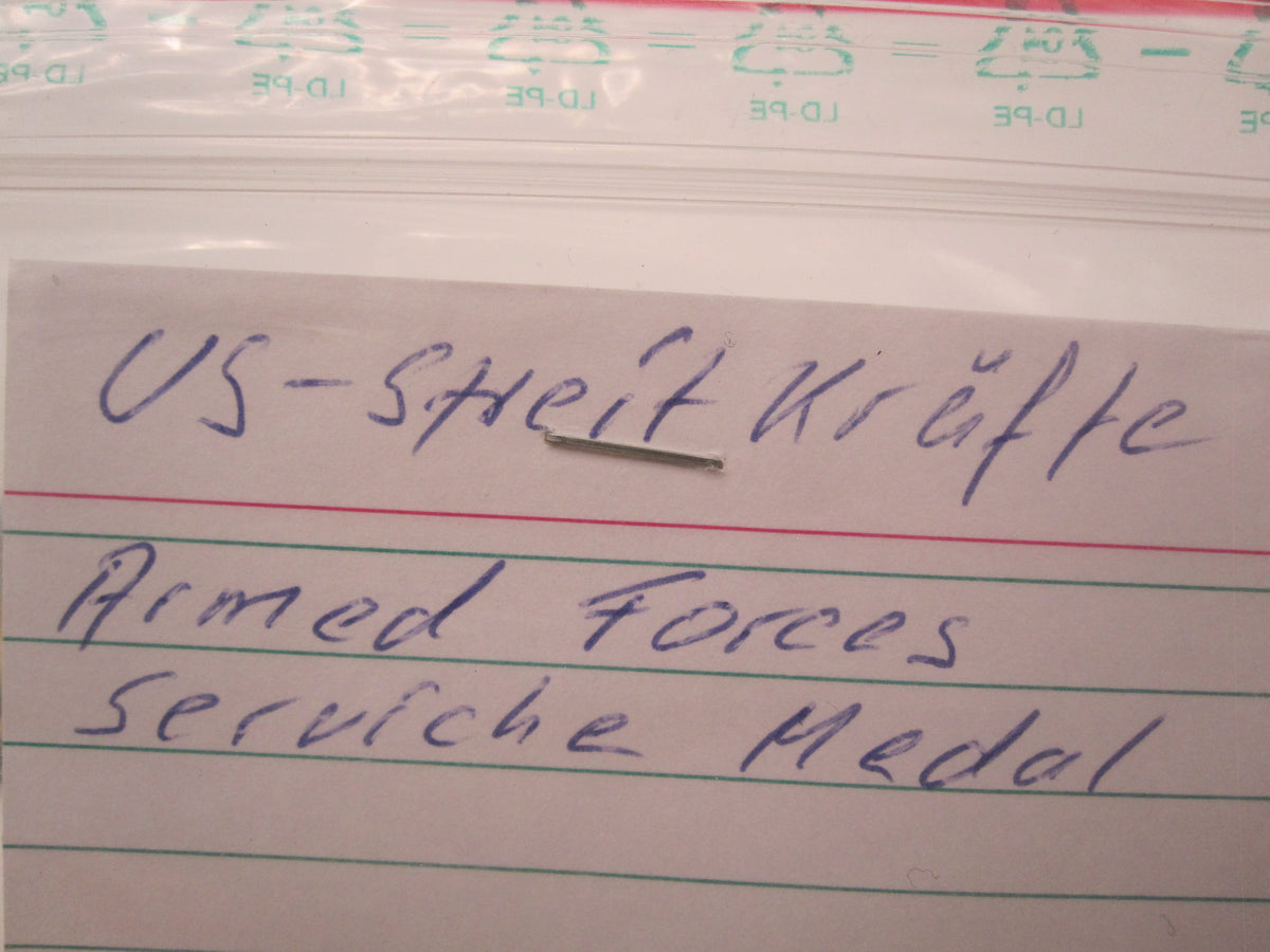 H.W.  - -   USA  Armed forces Service Medal