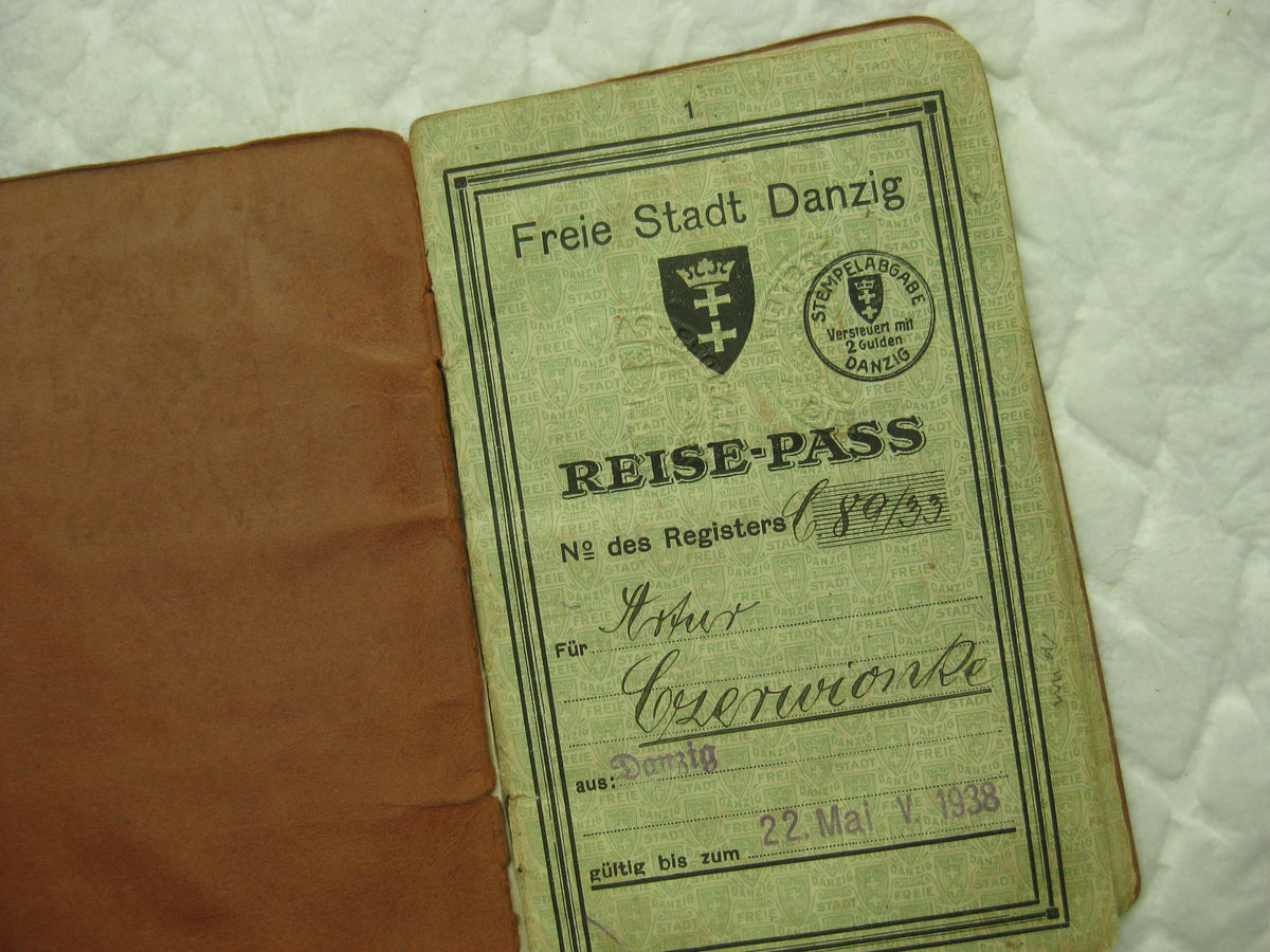 Wehrpaß / Soldbuch Wehrmacht FREIE STADT DANZIG 1.September 1939 Teilnehmer der 1. Angrifswelle!!! WESTERPLATTE SS-Heimwehr