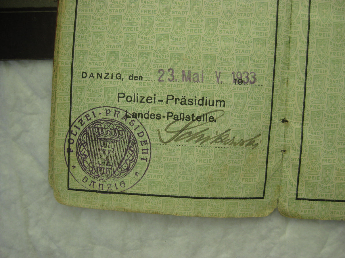 Wehrpaß / Soldbuch Wehrmacht FREIE STADT DANZIG 1.September 1939 Teilnehmer der 1. Angrifswelle!!! WESTERPLATTE SS-Heimwehr