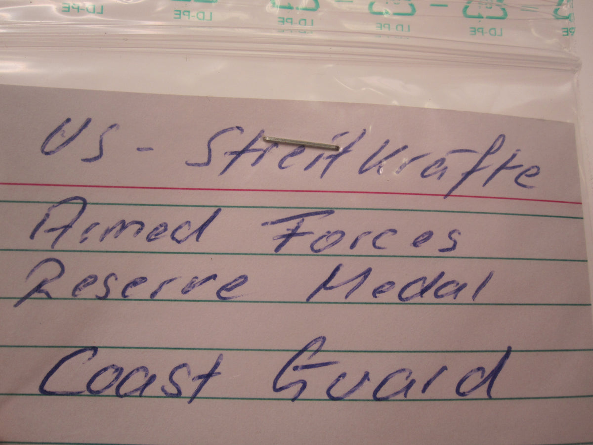 H.W.  - -   USA  Armed Forces Reserve Medal / COAST GUARD