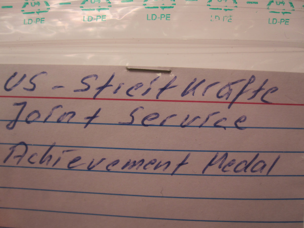 H.W.  - -   USA  Joint Service Achievment Medal