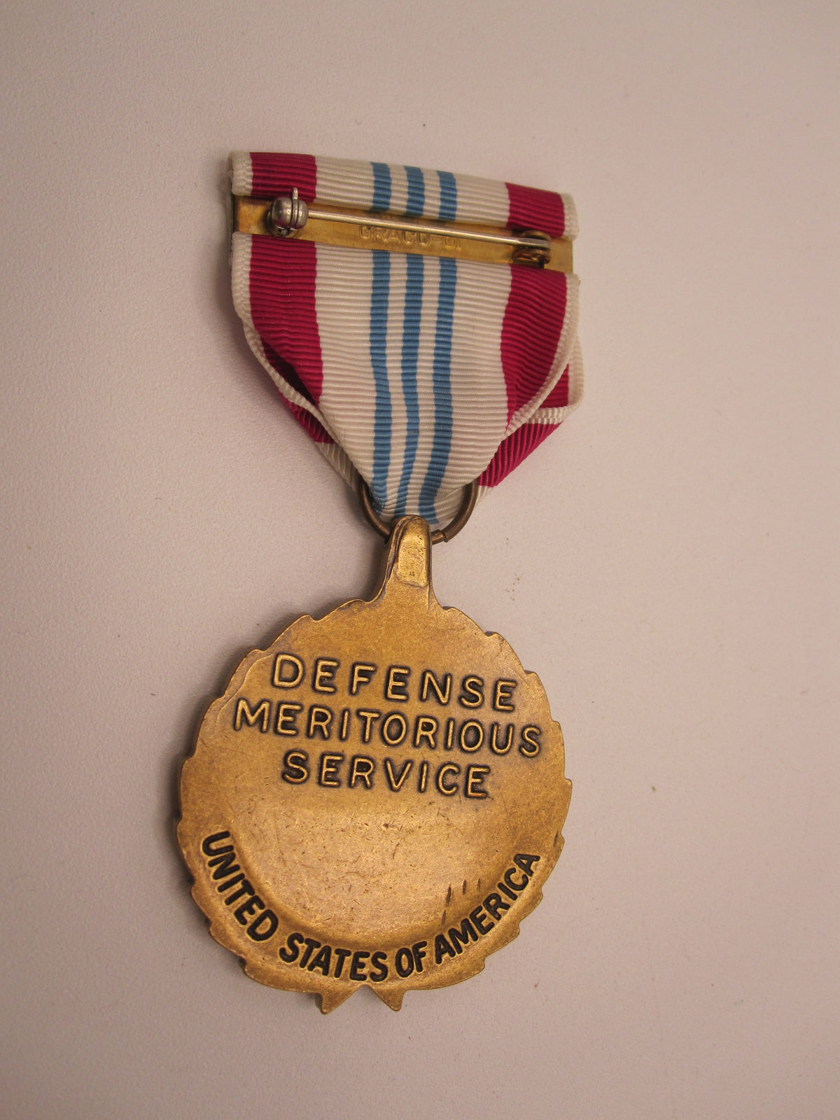 H.W.  -   -     USA  Defense Meritorious Service Medal