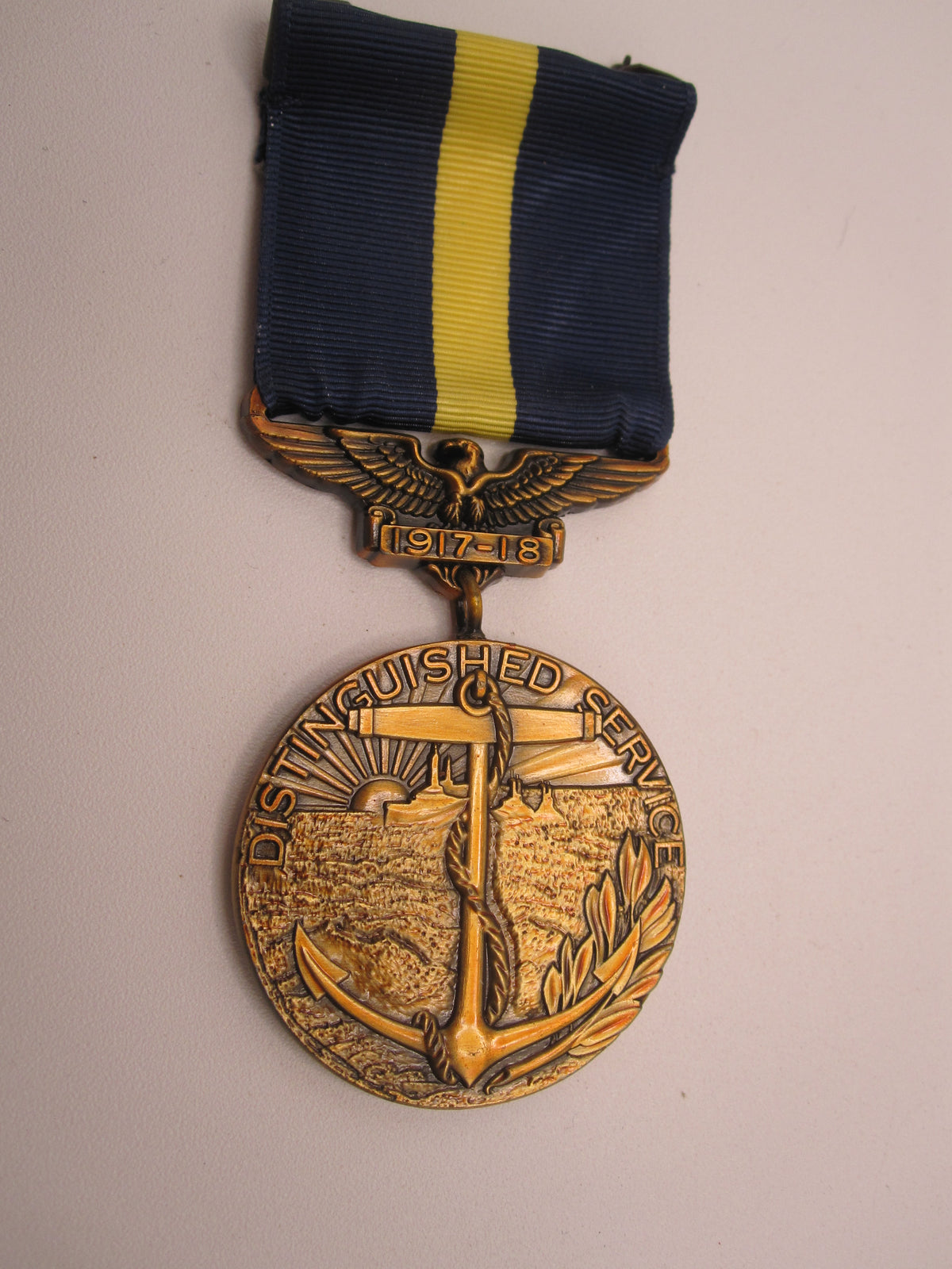H.W.  - -   USA  Distinguished Service Medal