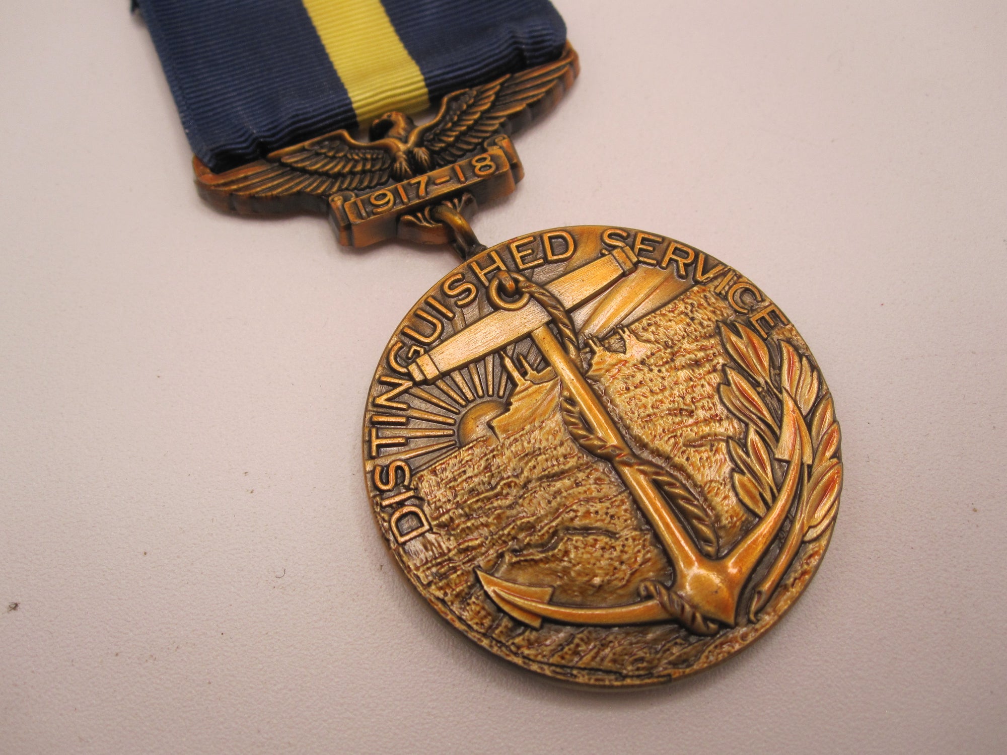 H.W.  - -   USA  Distinguished Service Medal